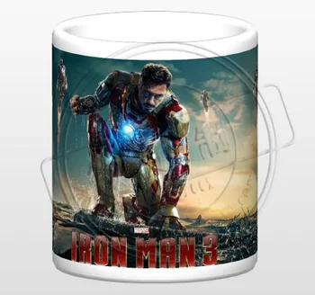 

New Iron Man 3 Ceramic Coffee Mug White Color Or Color Changed Cup
