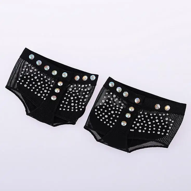 Professional Belly Lyric Dance Toe Practice Shoe Foot Thongs Half Sole Footundeez For Modern Dance Socks Sandal Step Gym Shoes 2
