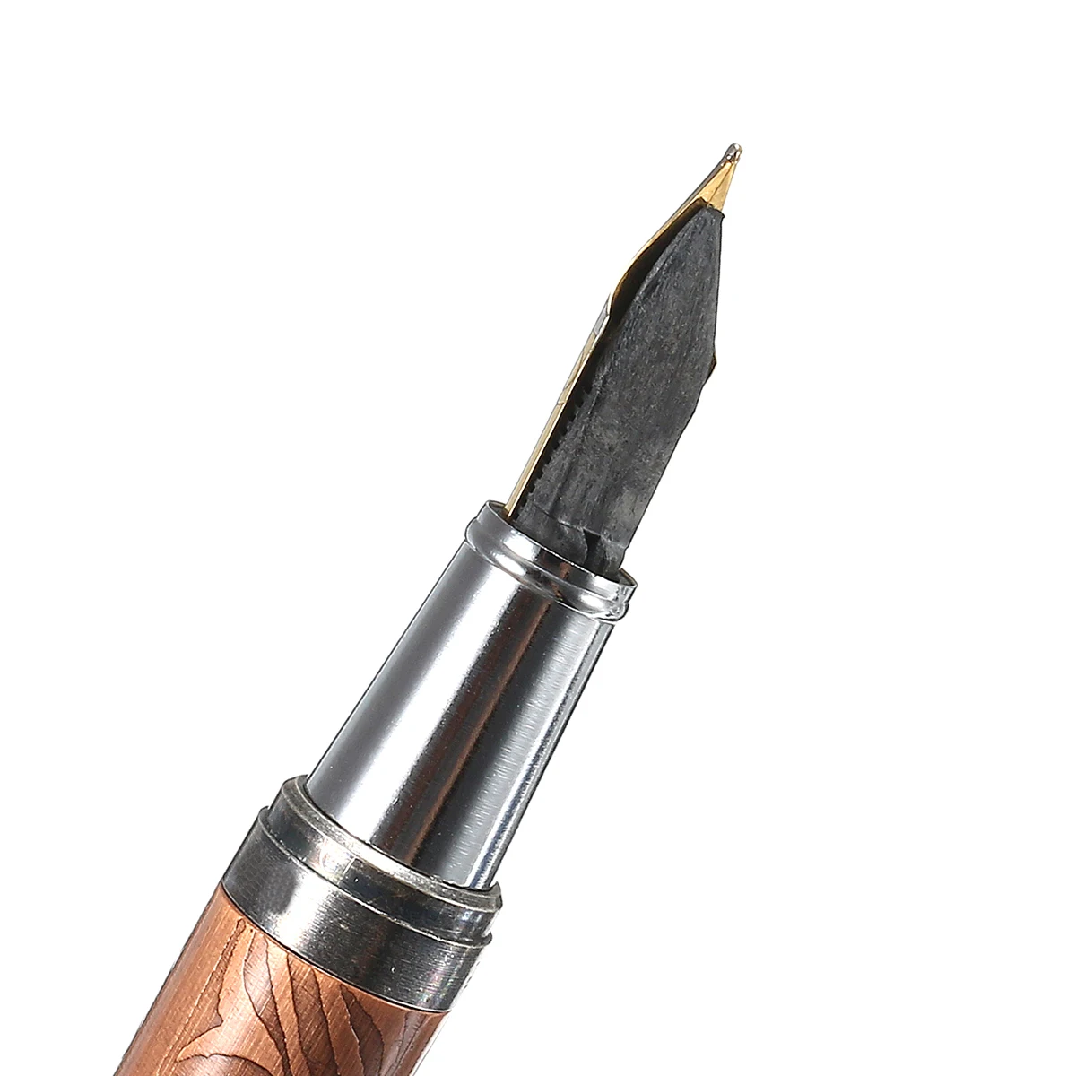 132 мм винтажная авторучка HERO 395 0,5 мм металлическая бронзовая ручка с тонким наконечником для письма, школы, офиса, бизнеса, Подарочная авторучка