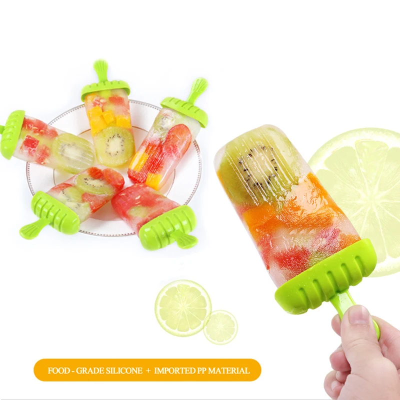 Креативные DIY формы для мороженого эскимо лотки домашнего Фруктового набор из 6