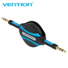 Vention Retractable Aux Cable 3.5mm Audio Cable Jack 3.5 Male Aux Cord For Car Stereo iPhone 8 Samsung S8 Headphone Speaker