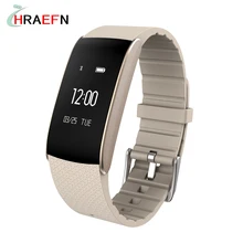 Smart Band A86 спортивные часы монитор сердечного ритма удаленного Bluetooth Smart Band фитнес-трекер Браслет для Android IOS PK Mi band 2