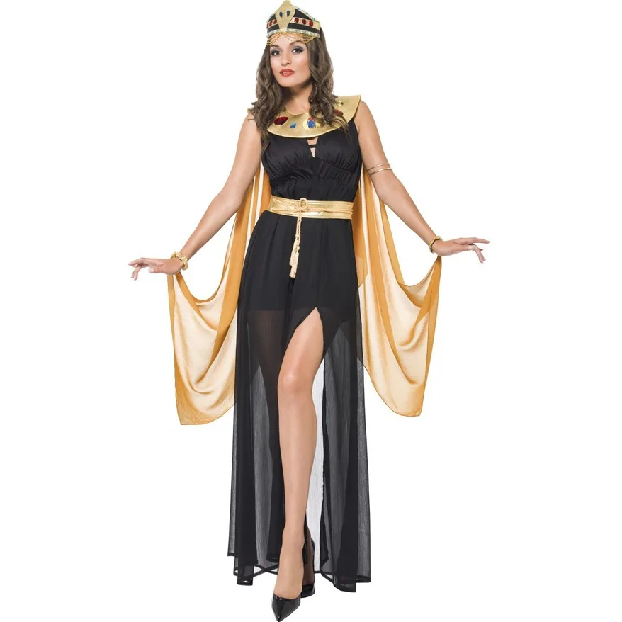 Sexy Egyptian Cleopatra Costume Ladies Cleopatra Roman Toga Robe Greek 