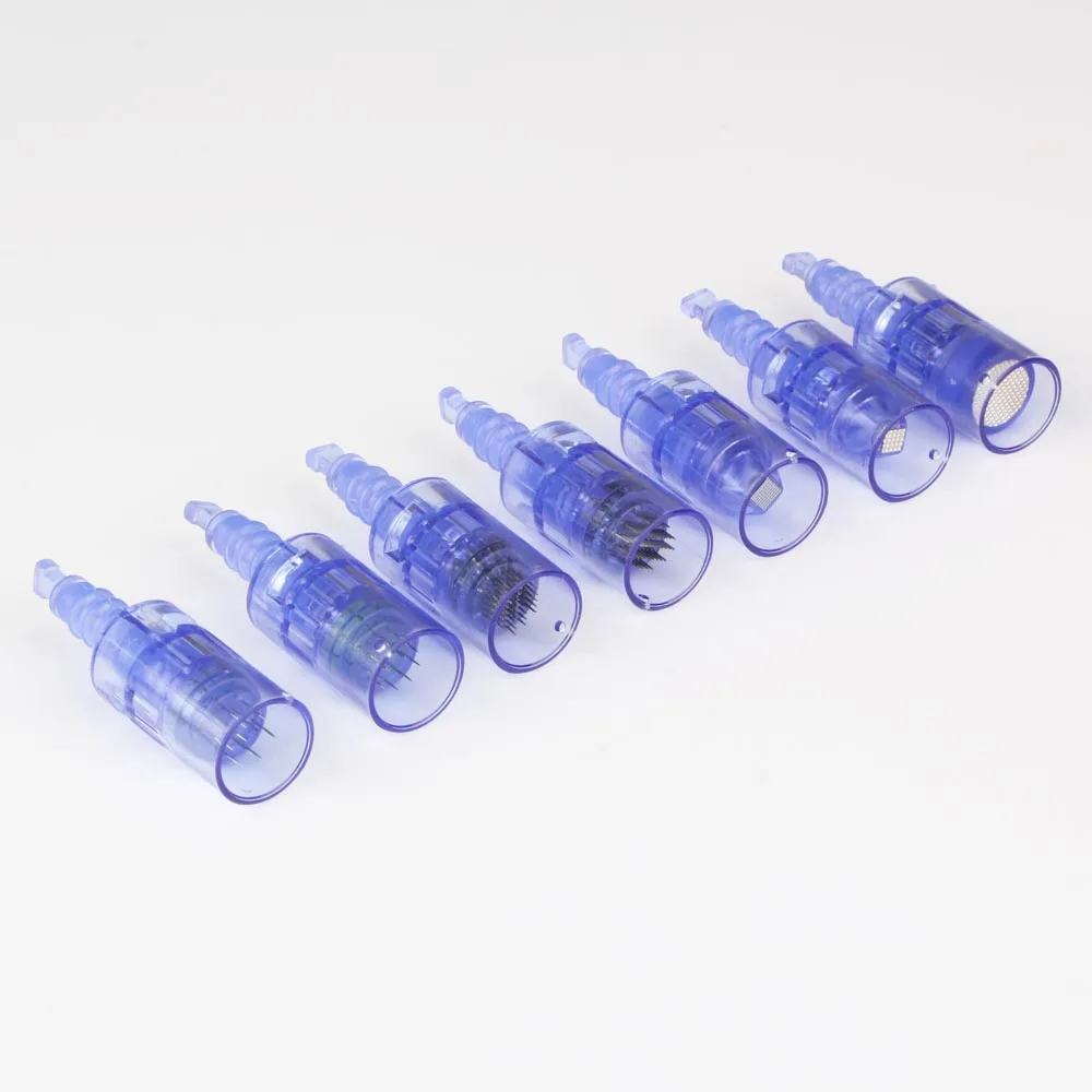 

Blue Bayonet Dr. Pen MTS Needle Cartridge for Ultima A6 Auto Microneedle Derma Pen Needles 12 Pin 36 Pin Tattoo Tip 50 Pieces