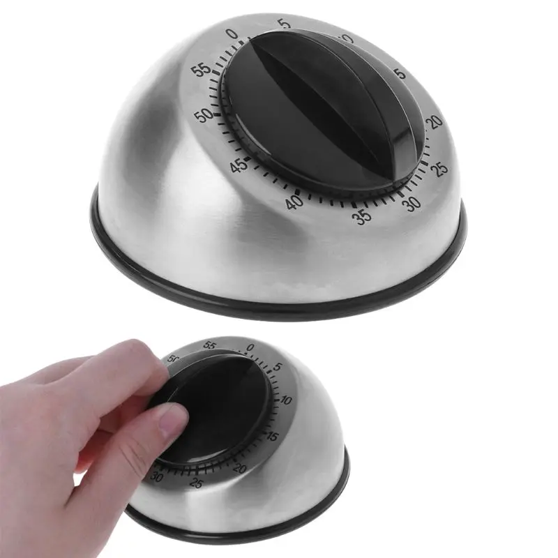 MEXI Mechanical Kitchen Timer 60 Minute Countdown Cooking Reminder Clock Tool Home Kitchen Appliance Accessories MEXI Mechanical Kitchen Timer 60 Minute Countdown Cooking Reminder Clock Tool Home Kitchen Appliance Accessories