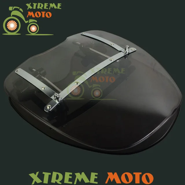 17" Windscreen Windshield For Harley Dyna Super Glide Low Rider