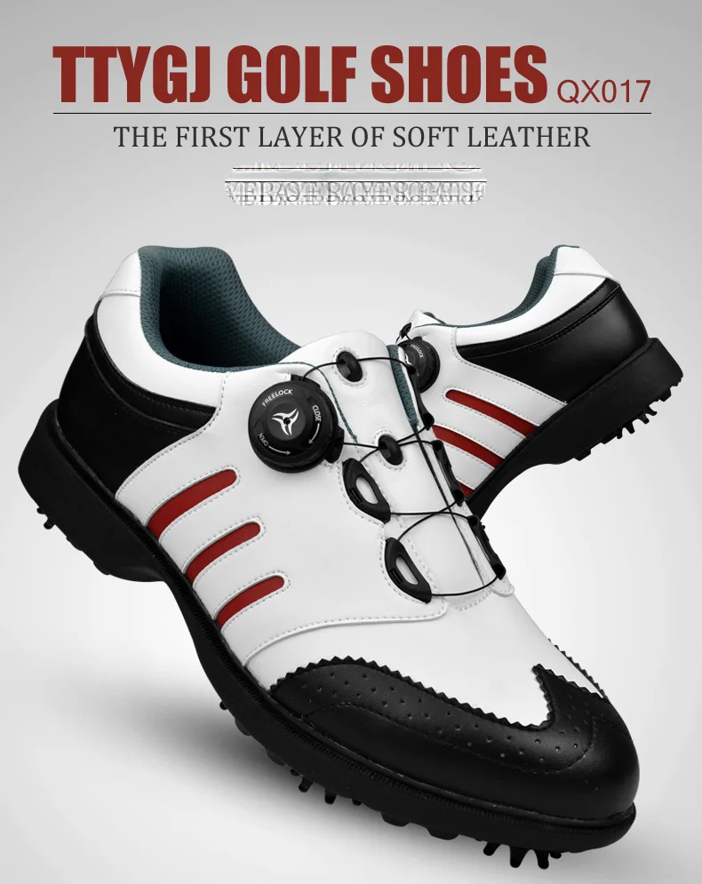 عالية الجودة الرجال حذاء جولف الرجال الربيع والخريف تنفس حذاء رجالي المهنية أحذية تدريب