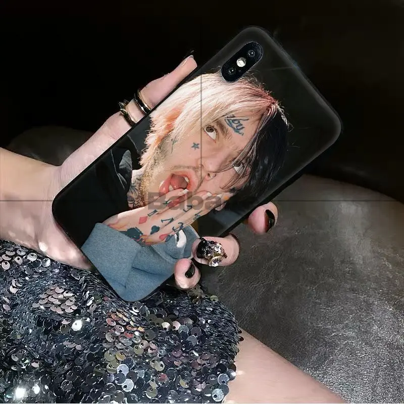 Babaite Peep Lil Bo черный ТПУ Мягкий силиконовый чехол для телефона iPhone 5 5Sx 6 7 7plus 8 8Plus X XS
