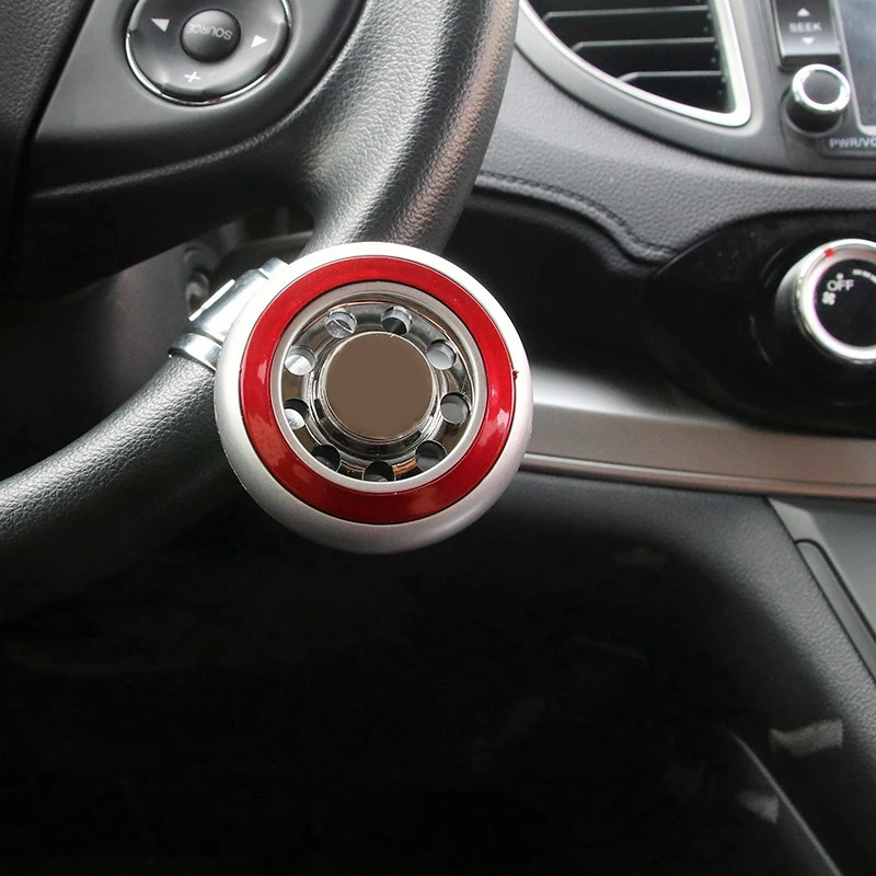 

Youwinme Universal Auto Steering Wheel Spinner Knob Ball Tool Rotate Safe Non-skid Driving Tool For Cars SUV Trucks Minivans