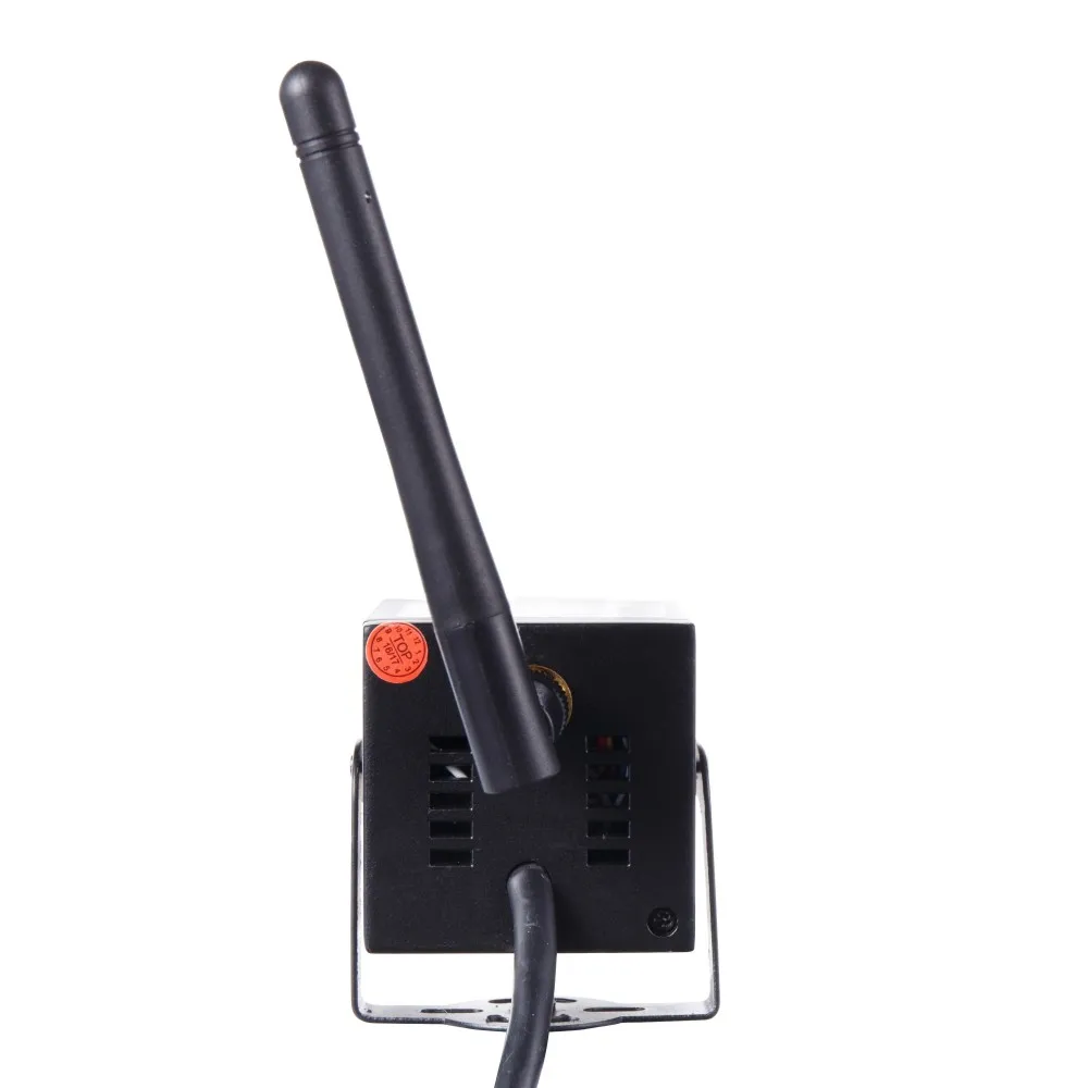 Мини ONVIF P2P WIFI IP камера с натуральной 940nm невидимой LED ИК ночным видением