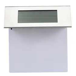 Номер дома солнечный Мощность светодио дный Doorplate свет наружного освещения крыльцо свет автоматически на ночь