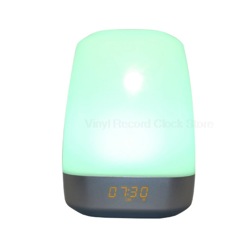 Wake Up LED Будильник настольные цифровые часы ночник настольная лампа Изменение
