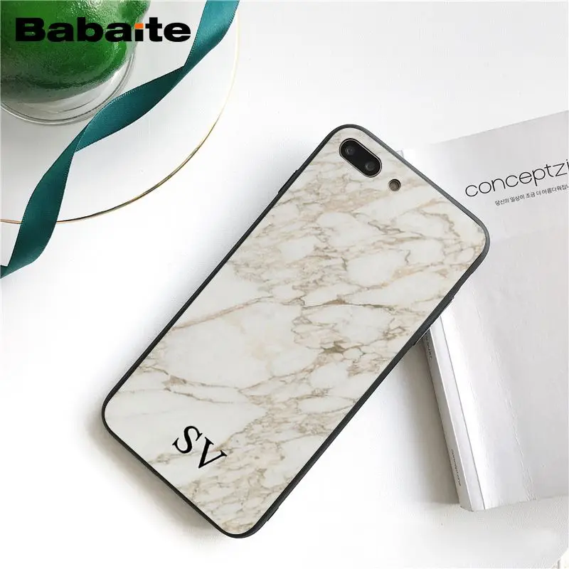 MONOGRAM MARBLE INITIALS    