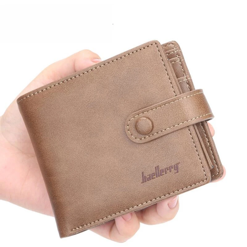 

Wallet men 2019 new Korean version of the purse multi-function retro card package card set pu wallet brand wallet quality assura