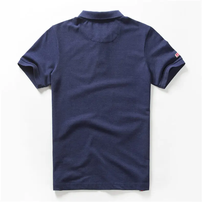 Summer Polo Shirt Men Cotton 2019 New Short Fashion European Style Men Polo Shirts Male Breathable High Quality Brand Clothing 02
