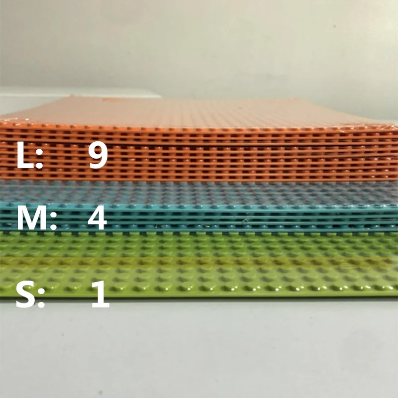 32*32 Dots double-sided DIY Building Blocks bottom plate Compatible With KNOWN BRAND Educational for gift toys for children