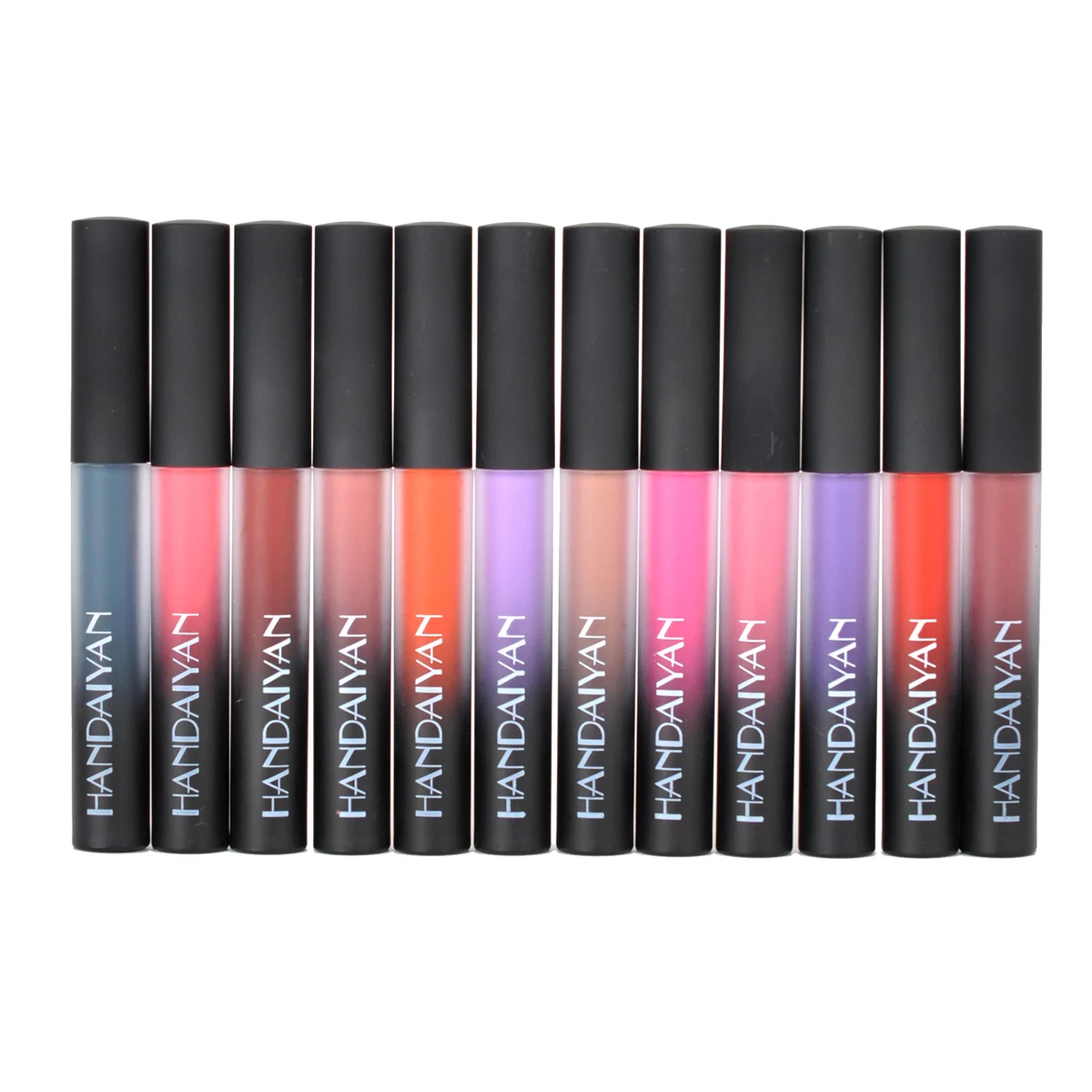12PCS/SET HANDAIYAN Matte Liquid Lipstick Long Lasting Lipgloss Lip