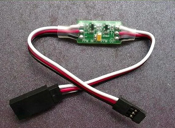Servo receiver output signal amplifier - servo extension cord