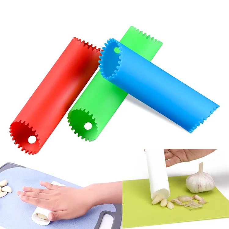 

Magic Silicone Garlic Peeler Vegetable Peel Easy Peeler Garlic Stripper Tube Peeling Kitchen Tool Drop Shipping