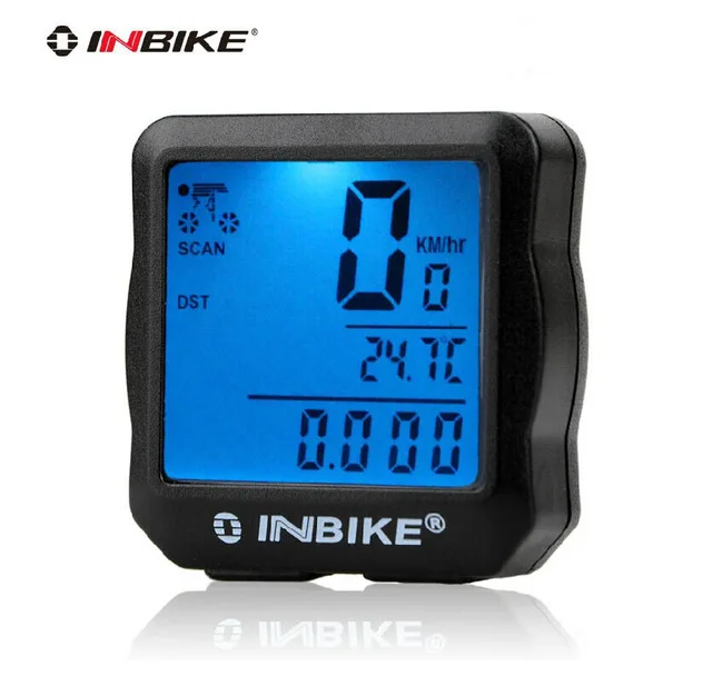INBIKE Wired Bike Computer Waterproof Backlight Bicycle Computer