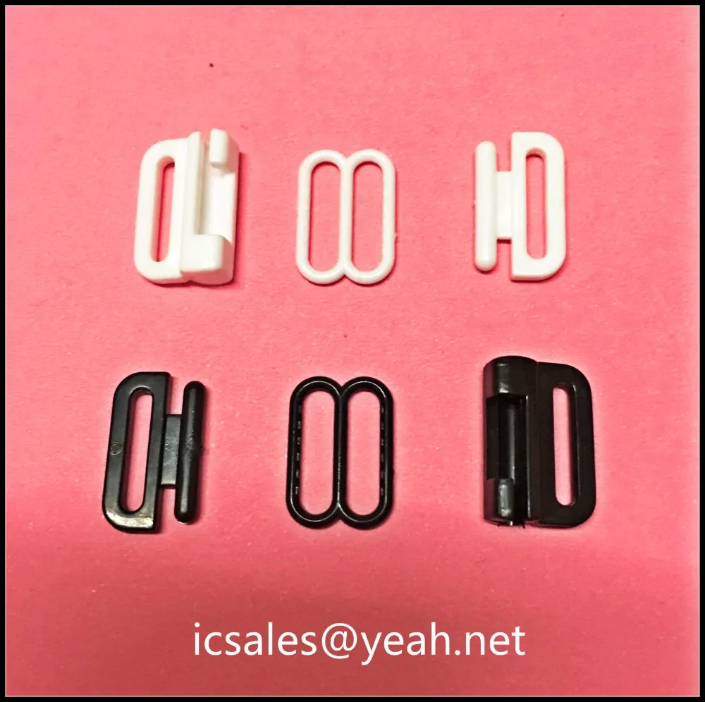 100 sets handmade ribbon adjustable diy material bow tie tape hook clasp and slide setsin