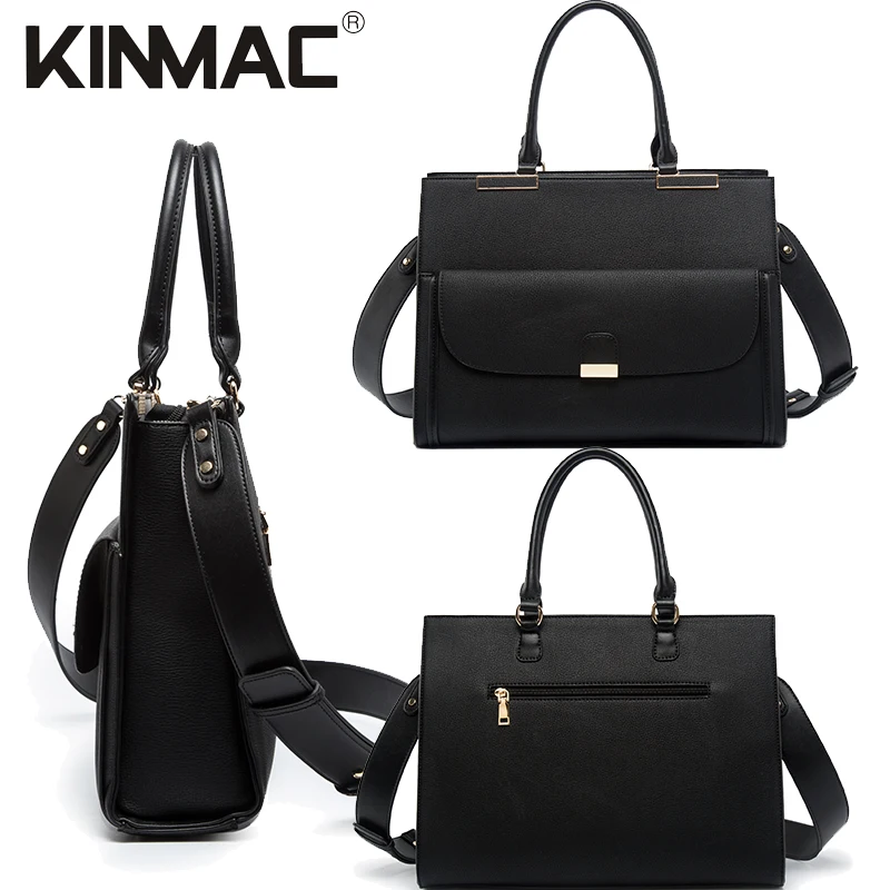 Модная брендовая женская сумка Kinmac из искусственной кожи мессенджер для