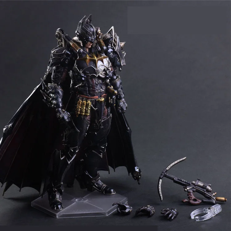 Steampunk Batman Play Arts Kai Action Figure PVC font b Toys b font 270mm Anime Movie