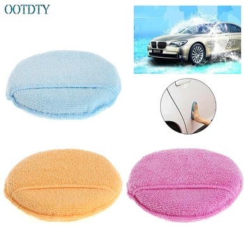 

10Pcs Car Waxing Polish Microfiber Foam Sponge Applicator Clean Detailing Pads jul24