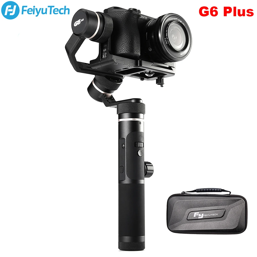FeiyuTech G6 Max Gimbal 3 Axis Handheld Gimbal Stabilizer Fits Sony a6000 a6300 a6400 a6500 Canon EOS 200D II EOS M50 FujiFilm X-T30 GoPro 8 iPhone 11 Pro iPhone Xs Max Splashproof Max Payload 2.64lb FeiyuTech G6 Max Gimbal 3 Axis Handheld Gimbal Stabilizer Fits Sony a6000 a6300 a6400 a6500 Canon EOS 200D II EOS M50 FujiFilm X-T30 GoPro 8 iPhone 11 Pro iPhone Xs Max Splashproof Max Payload 2.64lb