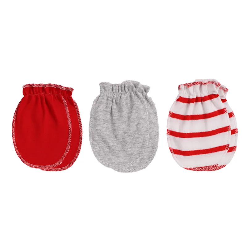 Белые хлопковые шапки унисекс для новорожденных мальчиков и девочек, детские шапки, перчатки, головные уборы, милые детские аксессуары для сна - Цвет: GM4011