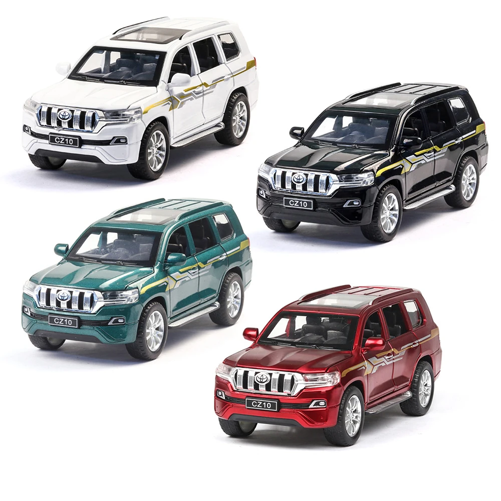 1:24 Prado музыкальная с подсветкой машина Diecasts игрушечный транспорт горячая модель