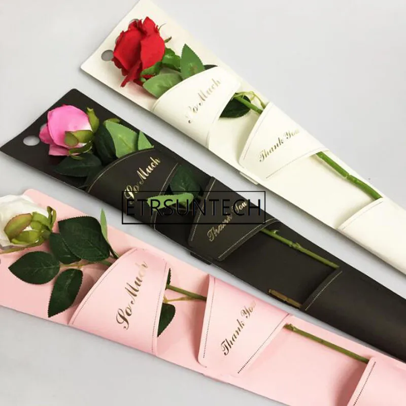 Single Sided Hollow Out Flower Box Single Rose Flower Packaging Paper Bags  Wedding Gift Bag Home Decoration Accessories From Rosaling, $32.36