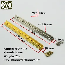 10pc 10*150mm Iron furniture hardware and cabinet hinge Quality assurance kitchen cabinet hinges Furniture parts kimxin w-019