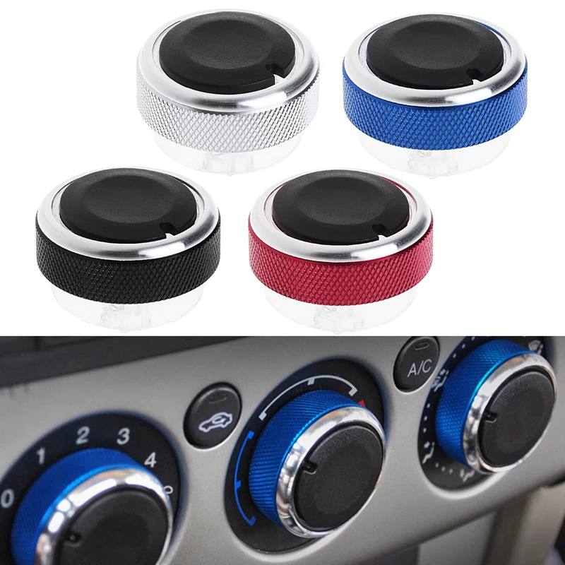 3PCS Air Conditioning heat control Switch knob AC Knob case For Ford for Focus 2 MK2 3 MK3 Sedan Hatchback Mondeo accessories