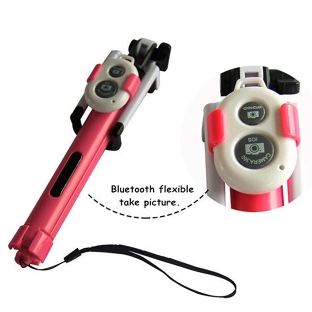 

Universal Mobile Phone Auto Selfie Stick Tripod+Clip Holder+Bluetooth Remote Controller Set Folding Extendable Selfie Stick#1025