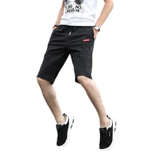 Мужские повседневные шорты, мужские шорты с эластичной талией, модная одежда, мужские шорты, летние спортивные брюки из полиэстера, уличная одежда для мужчин, Jogger 50S040