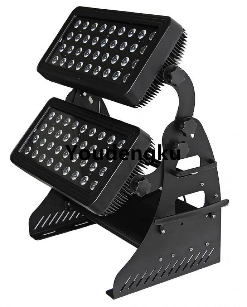 4 шт. IP65 led настенная стирка rgbw Высокая мощность 72x10 Вт fluter dmx 4в1 водонепроницаемый