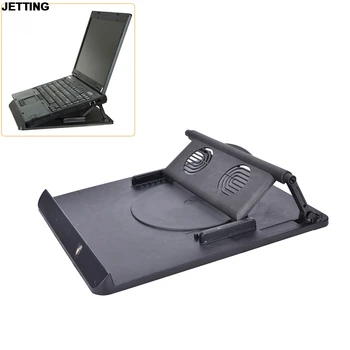 

JETTING Laptop Holder Cooling 360 Degree Rotation Stand Mount Notebook Table Desk Swivel Drop Shipping
