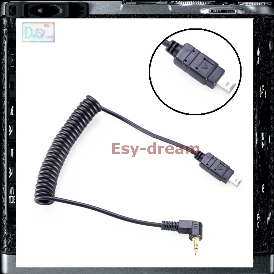 2.5mm Remote Shutter Release Cable Connecting For Nikon DF D750 D7100