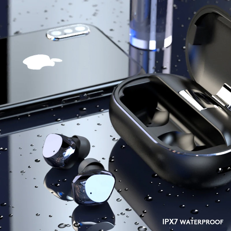 Arlado X26 Wireless Binaural 5.0 Bluetooth Headset In-Ear Noise Reduction Touch Control Earbuds Smart Waterproof Hifi Earphone
