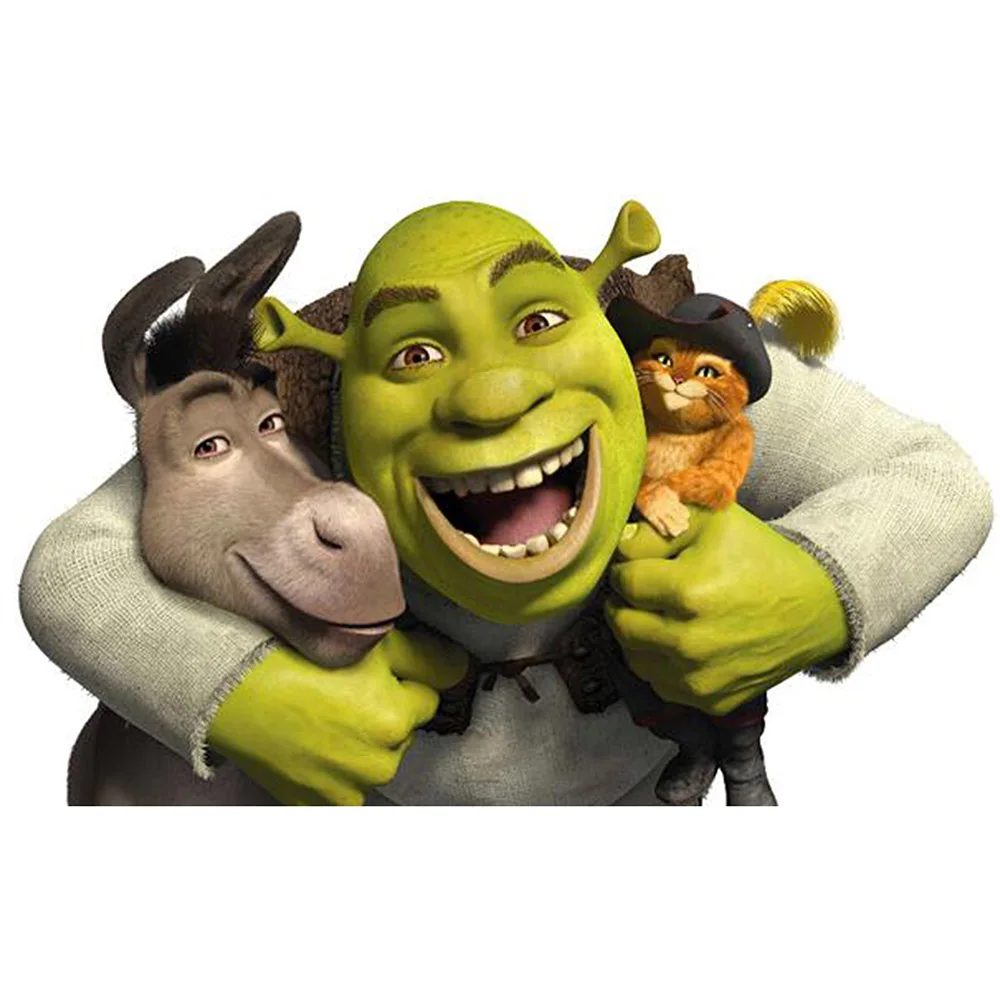 

5D DIY full square diamond painting mosaic "Shrek" diamond rhinestone embroidery cross stitch home decoration gift