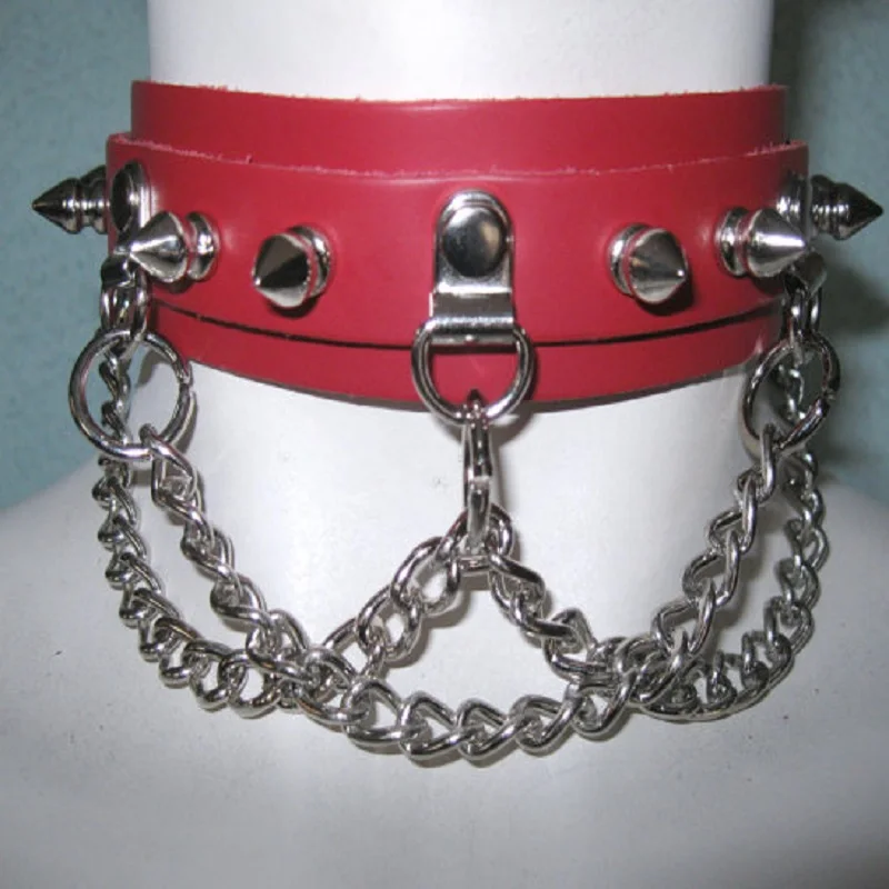 punk choker necklace