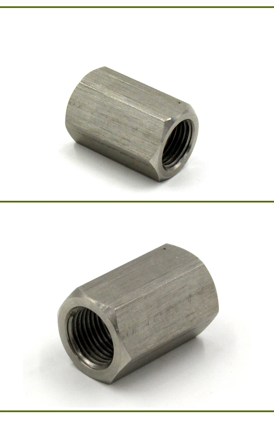 Qupb Пейнтбол Airsoft 1/8 ''NPT Мужской * 1/8'' NPT Мужской ствол гайка Нержавеющая сталь ptc001