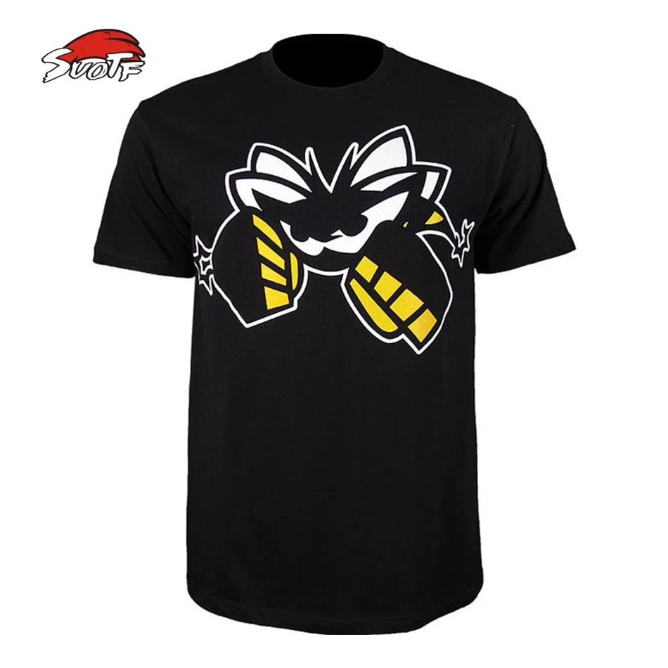 SUOTF MMA men fight BAD BOY fitnes boxing jersey pure cotton and