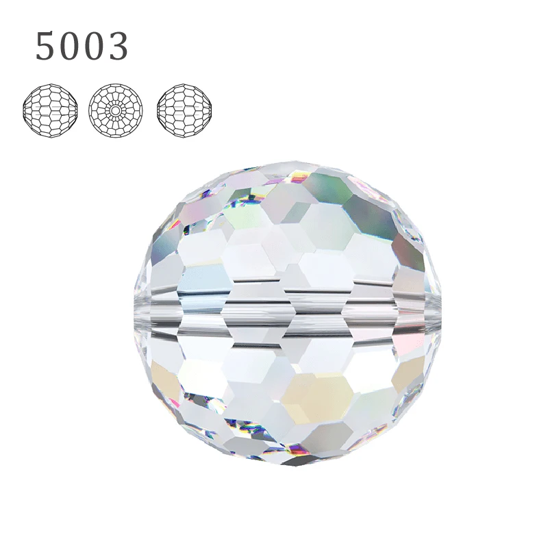 (1 шт.) 100% оригинальный кристалл Swarovski 5003 бусины для дискотеки сделаны в