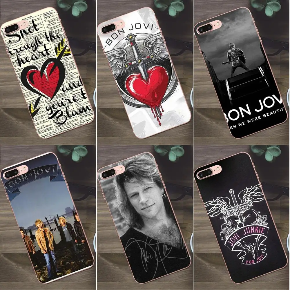 

Red Heart Jon Bon Jovi For Huawei G8 Honor 5C 5X 6 6X 7 8 9 Y5II Mate 9 P7 P8 P9 P10 P20 Lite Plus 2017 Soft TPU Design Phone