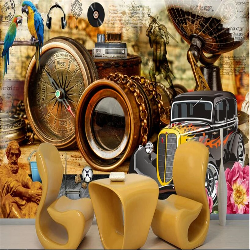 beibehang papel de parede Custom Wallpaper 3d Art European