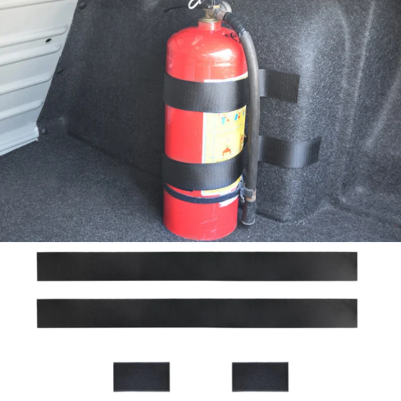 4 Pcs/set Car fire extinguisher strap Nylon Belt for Peugeot 206 207 208 301 307 308 407 408 508 607 2008 3008 4008 5008 RCZ | Автомобили