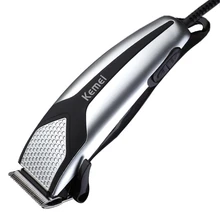 12 Вт Проводная профессиональная машинка для стрижки волос Электрический триммер для волос для мужчин резак для волос мощная машинка для стрижки волос 100-240 В