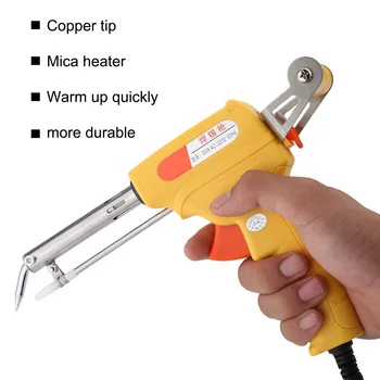 

110V/220V Electric Soldering Welding Repair Tool 60W Hand-held Internal Heating Soldering Iron Automatically Send Tin Hot Sale